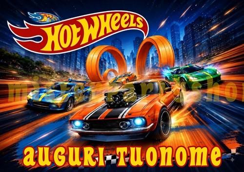 Cialda hot wheels ostia - wheels,